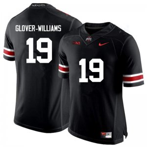 Men's Ohio State Buckeyes #19 Eric Glover-Williams Black Nike NCAA College Football Jersey Summer CFI4844HG